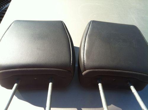 2006 ford expedition headrest, charcoal, leather, pair, good condition