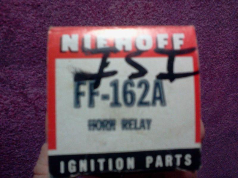 Niob niehoff ff-162a horn relay fits 65-89 ford / 65-72 lincoln / 69-72 mercury