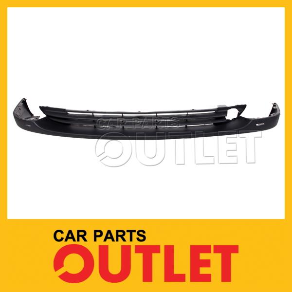 2000-2002 toyota echo front bumper lower cover no primered plastic spoiler holes