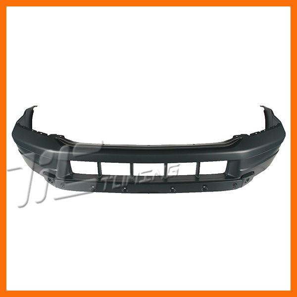 New 03-05 honda pilot front bumper cover primered black plastic wo lower garnish