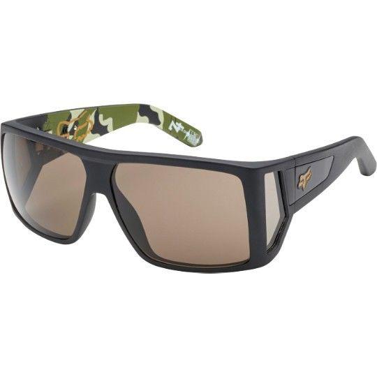 Fox racing the holten mens sunglasses matte black machina/gray one size