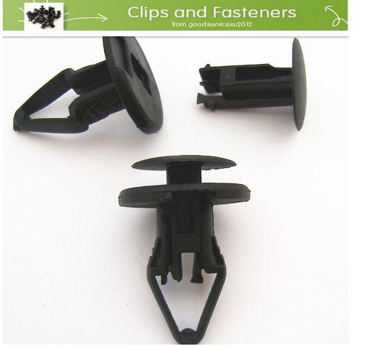 25 x gm 11609417 fender apron clip push type retainer nylon for chevrolet cobalt