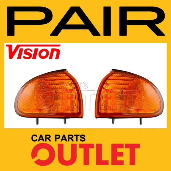 97-98 ford windstar  pair corner signal lights side markerl lamp new left+right