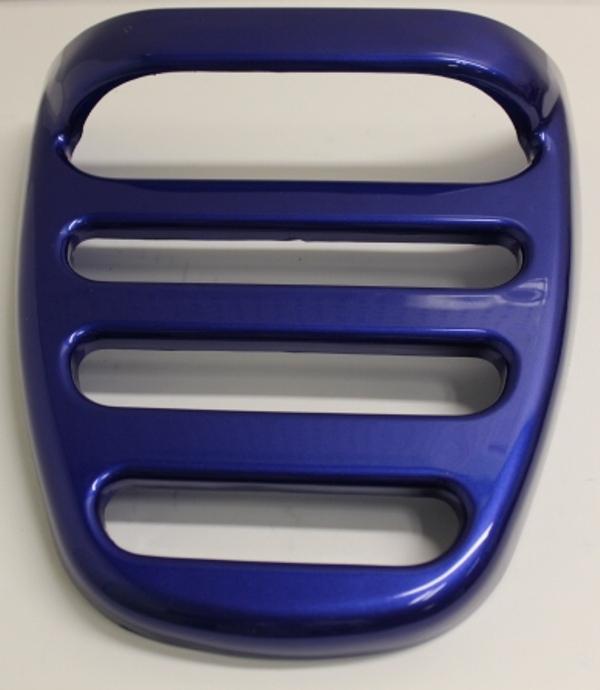 New blue luggage storage rack for gy6 chinese scooter longbo jonway sunl