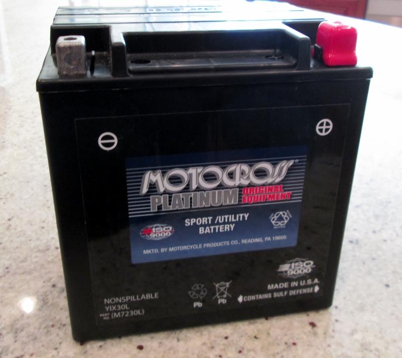 Yix30l motocross (yuasa) 12v 380 cca 30 ah agm power sport & motorcycle battery