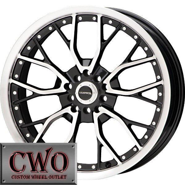 17 black lm wire wheels rims 5x110/5x115 5 lug malibu aura cts dts grand prix