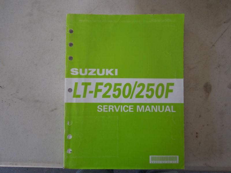 Suzuki atv, lt-f250/250f service manuel