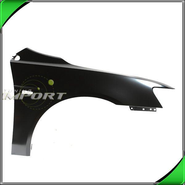 2008-2011 lancer non turbo passenger front fender primered black steel primed rh