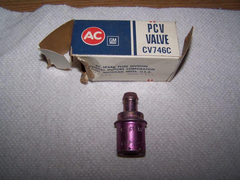 Nos ac cv746c pvc valve 68 69 70 corvette camaro dz 302 427 hp engines