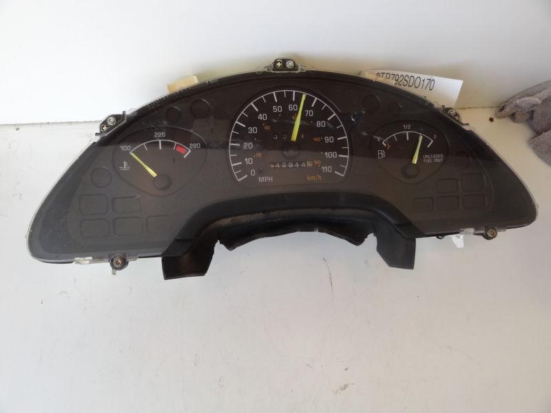 94 95 grand am speedometer w/o tach cluster 112,914 miles