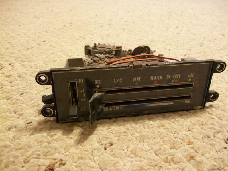 1971 1972 buick riviera gs heater ac control unit 