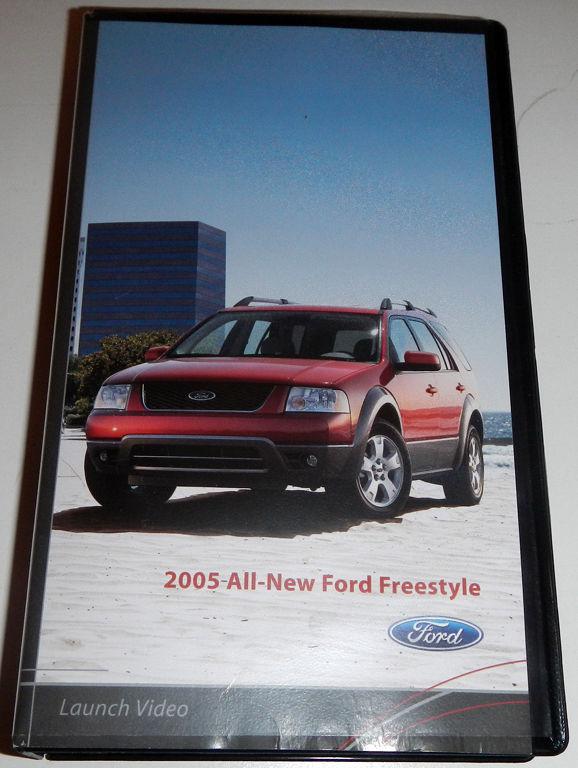 2005 all-new ford freestyle vhs