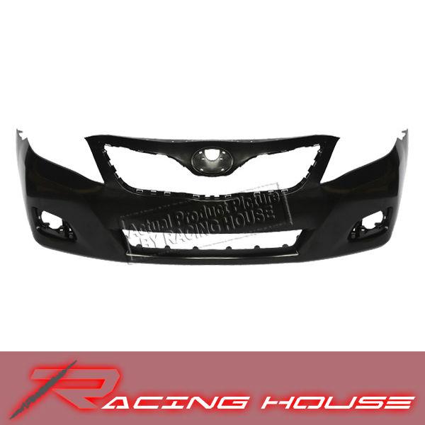 2010-2011 toyota camry usa built le/xle raw black plastic front bumper cover new