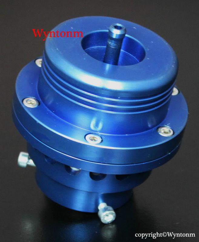 Twin piston bov blow off turbo genesis evo wrx focus challenger mustang xs blue