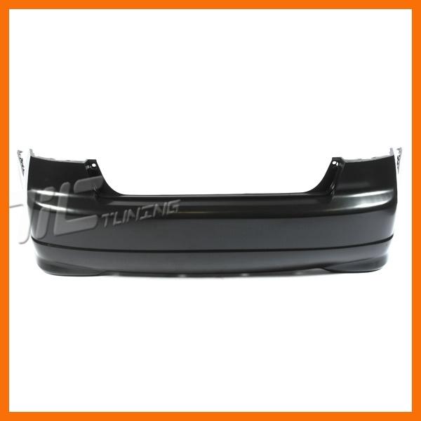 Rear bumper raw black facial cover fascia plastic 04-05 honda civic sedan hybrid