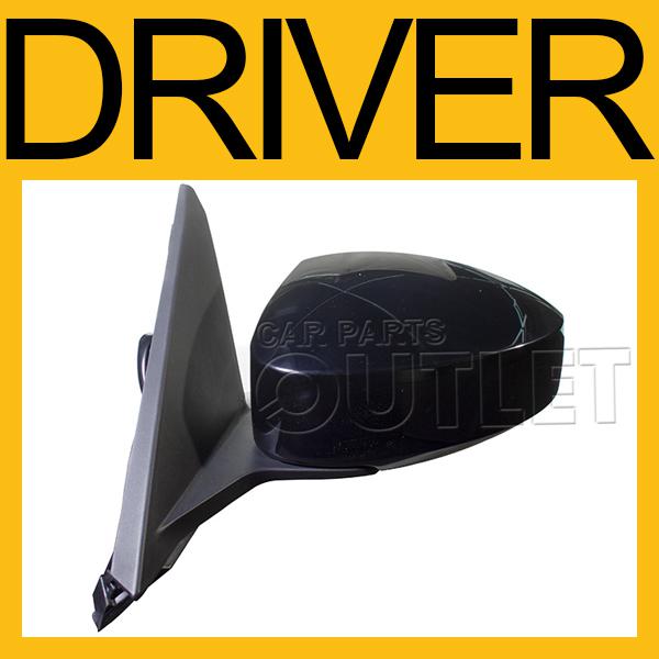 2003-2009 nissan 350z left side mirror ni1320209 power remote heat glass ptm cap