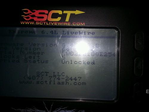 Sct livewire 9625 or dpf delete tuner 2008-2010 6.4 ford diesel free shipping