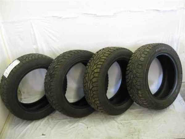 Hankook winter pike set of 4 tires 205/55r16 7/32nds lk