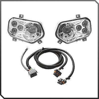 Polaris rzr 570 800 s 4 razor led headlights head lights kit