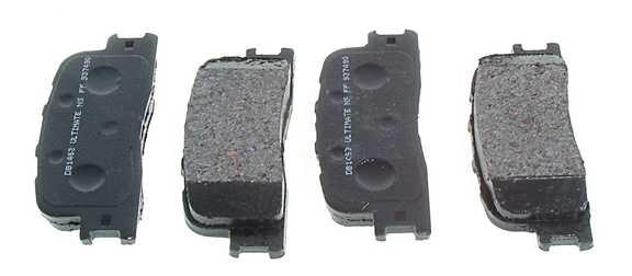 Altrom imports atm d971c - brake pads - rear, ceramic