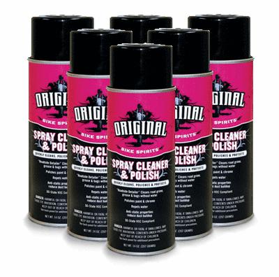 Original bike spirits cleaner/polish 6-pack