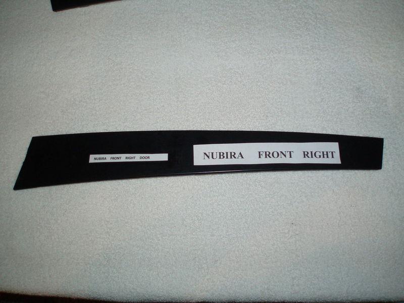 Daewoo nubira     a - pillar  front  right  door  used 2000-02