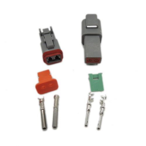 Sell 1 Sets Kit Deutsch Dt 2 Pin Waterproof Electrical Wire Connector Plug 22 16awg In Wenzhou 9527