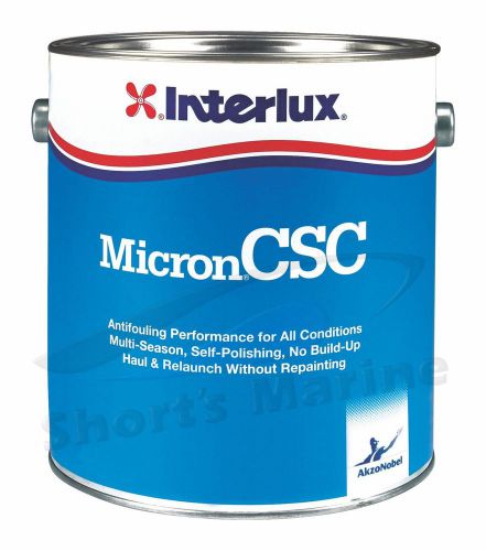 Interlux marine micron csc boat bottom anti-fouling paint black quart