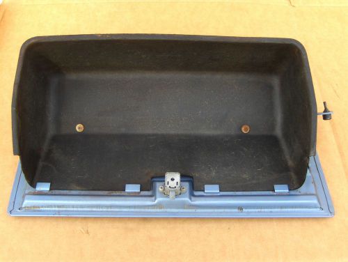 1962-63 b-body glove box+lock+liner plymouth savoy dodge dart polara fury mopar