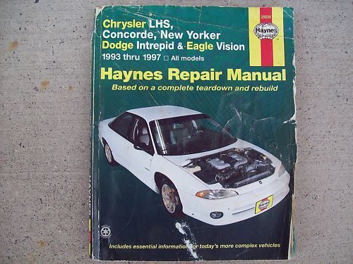 Haynes manual-chrysler,dodge &amp; eagle cars-1993 to 1997