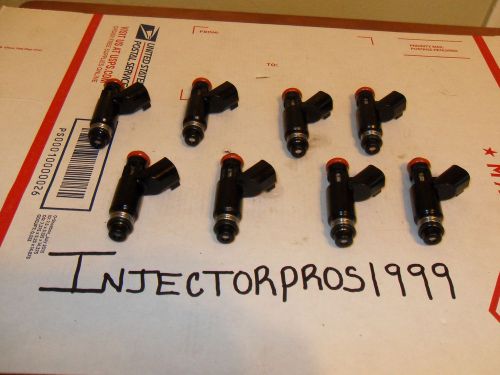 Denso flow matched fuel injector set for 02-04 chevy 5.3 flex fuel 25326903 (8)