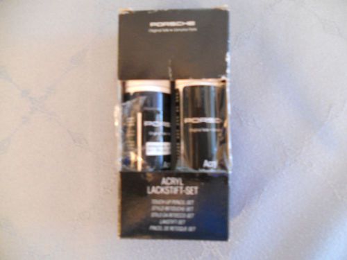 Oem porsche touch up paint dark blue metallic genuine porsche part