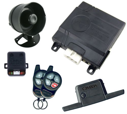 Excalibur / omega al1750edpb 1 mile car alarm with remote start system **new**