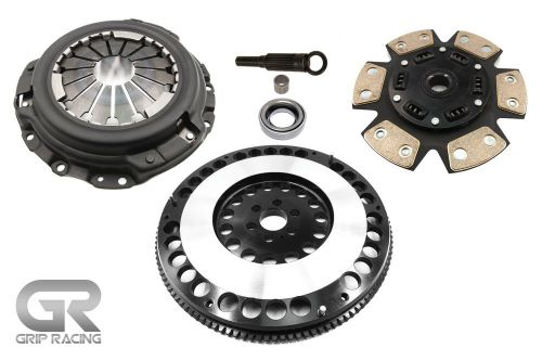 Grip racing mega stage 3 clutch kit for 1991-1998 nissan 240sx ka24de 2.4l