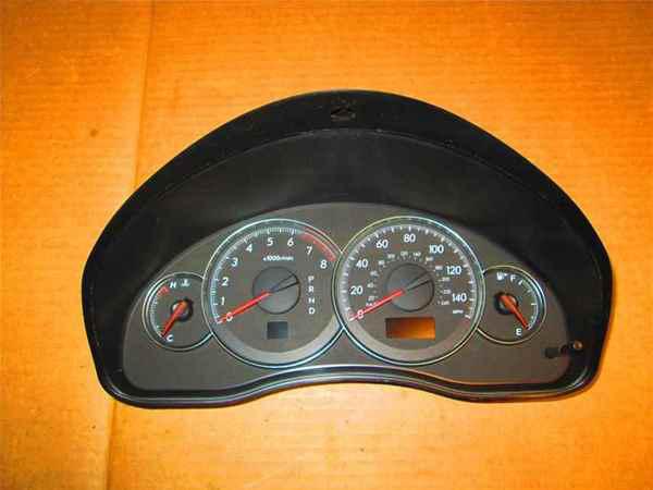 09 legacy speedometer speedo cluster gauge oem lkq