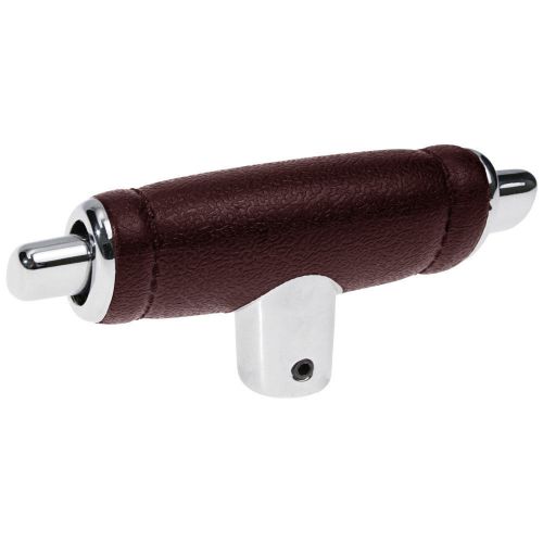 Scott drake c8oz-7213-mr mustang shift handle maroon 1965-1973