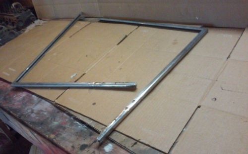 1956 57 chevy belair front window frames 4 door ht