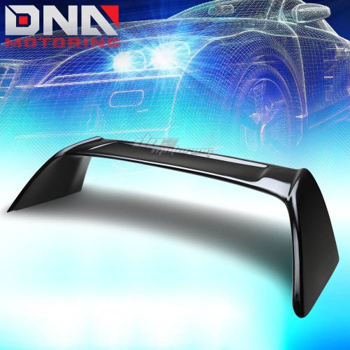 01-06 acura rsx dc5 jdm type-r style black fiberglass rear trunk spoiler/wing