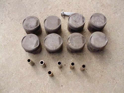 8 1957 392  hemi chrysler imperial pistons with 7 wrist pins used but nice
