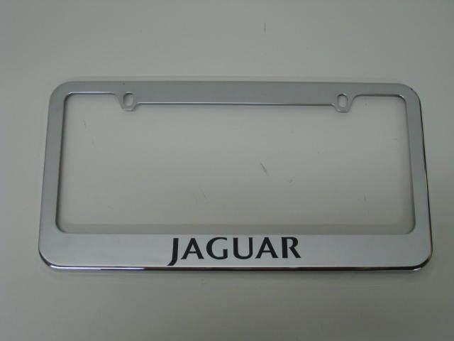 Jaguar metal license plate frame s-type x-type xjr xkr