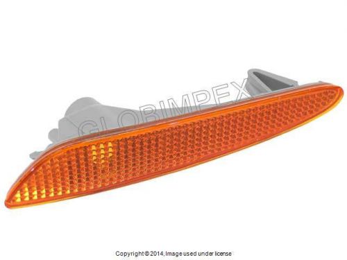 Mercedes w211 front left turn signal light in bumper genuine +1 year warranty