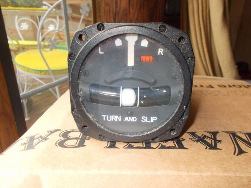 Aviation instrument turn &amp; slip indicator  r.c. allen type ii model rca30-10