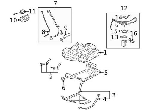 Genuine level sensor 22672171