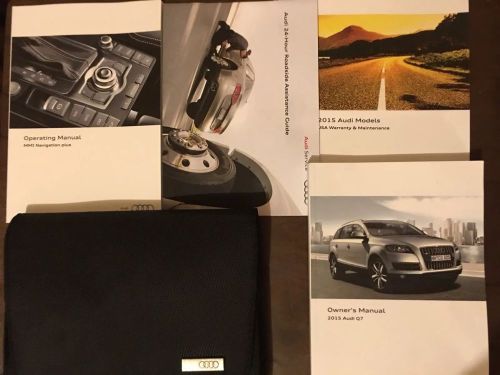 2015 audi q7 owners manual