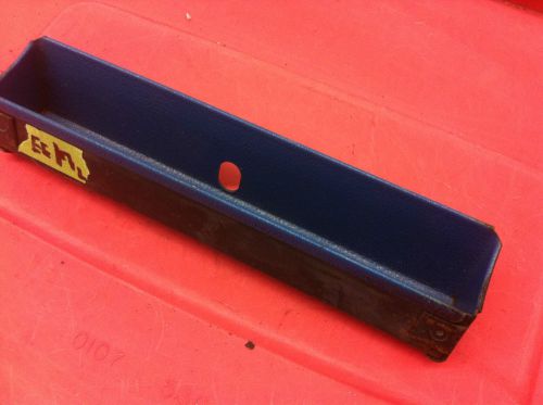 Challenger  door panel armrest cup blue metal  1970 1971 oem driver side