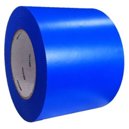 Impact tapes blue shrink wrap tape (4&#034; x 60 yd) made in usa &#034;pinked edge&#034;