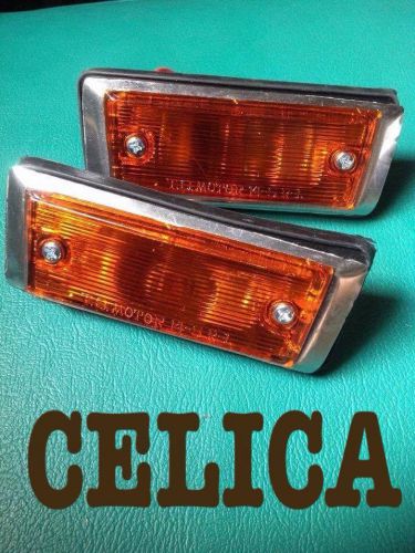 Front side marker lights lamps toyota celica lt st gt ra22 ra21 ta22 ta23 ra23