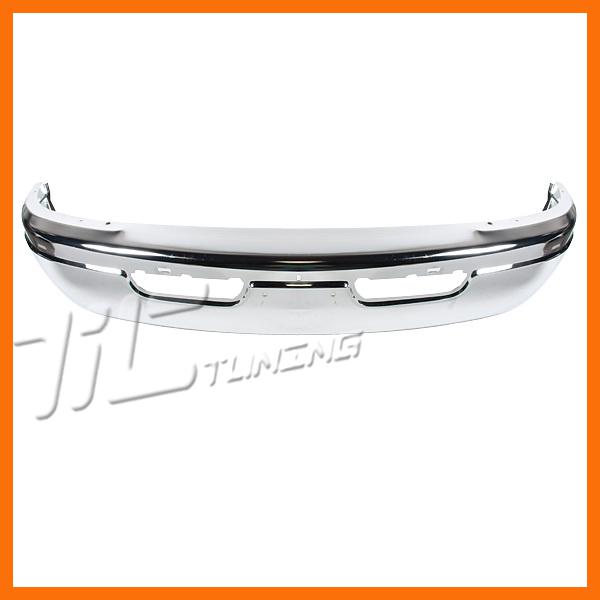 1998-2003 dodge b series b1500 b2500 b3500 ram van bumper face bar chrome truck