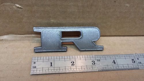 Vintage 1968-72 ford f series &#034;r&#034; hood nose letter