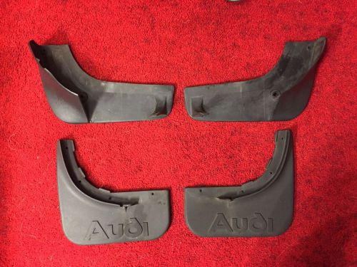 Audi 4d0075111 4d0075101 full set of mud flap splash guards d2 a8 a8l s8